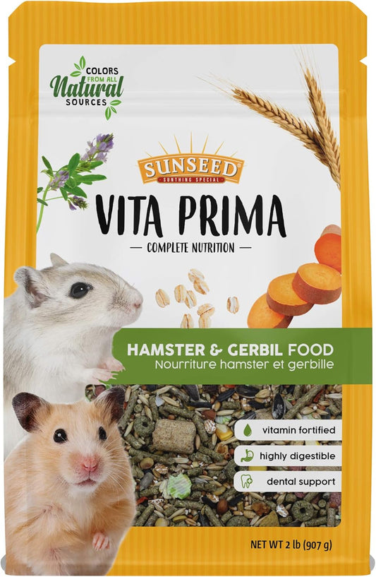 Sunseed Vita Prima Complete Nutrition Hamster & Gerbil Food