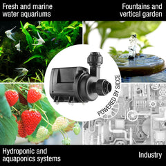 SICCE Syncra SDC 9.0 Water Pump 1000-2500 gph WIFI Apex Controllable Aquarium DC Return with Controller | Quiet, Submersible or External | Fish Tank, Sump, Pond, Freshwater and Saltwater Marine Use Visit the Sicce Store