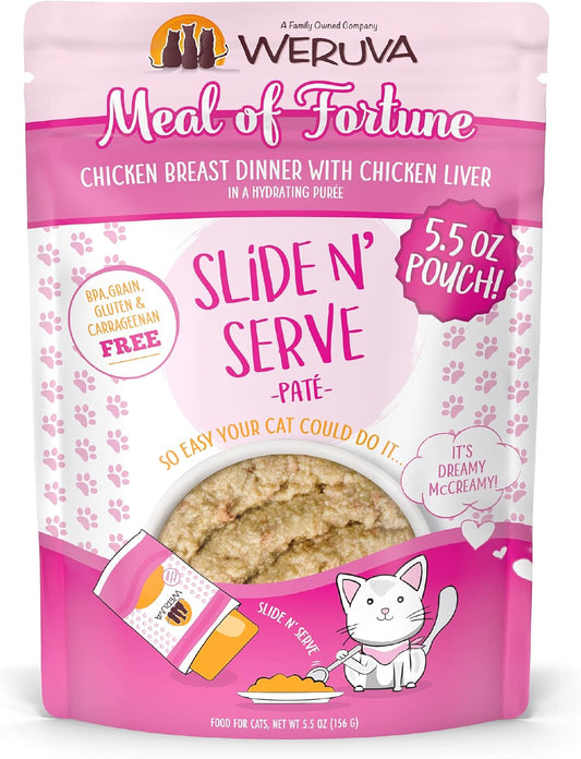 Weruva Wet Cat Food, Meal of Fortune Chicken with Chicken Liver Pate