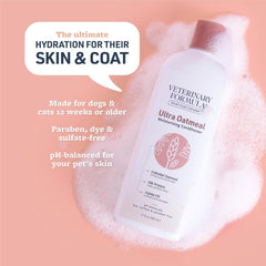 Veterinary Formula Smart Coat Complex Ultra Oatmeal Moisturizing Conditioner for Dogs – with Colloidal Oatmeal & Jojoba – Leaves Coat Soft, Shiny, Hydrated, Strong, with Long-Lasting Scent