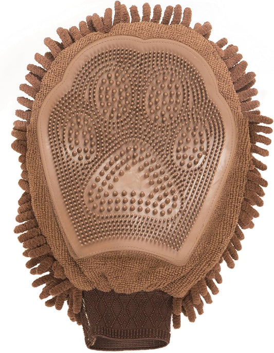 Dog Gone Smart Grooming Mitt (Brown)
