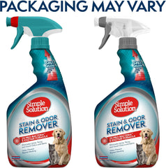 HERO PET Simple Solution Stain & Odor Eliminator for Pets, Carpet Deodorizer, Enzyme Pet Odor Eliminator for Home, Stain Remover for Cat & Dog Pee, Urine Destroyer, Carpet Cleaner Spray, 32 oz