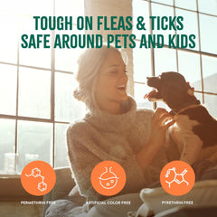 TropiClean Natural Maximum Strength Flea and Tick Spray for Dogs and Home