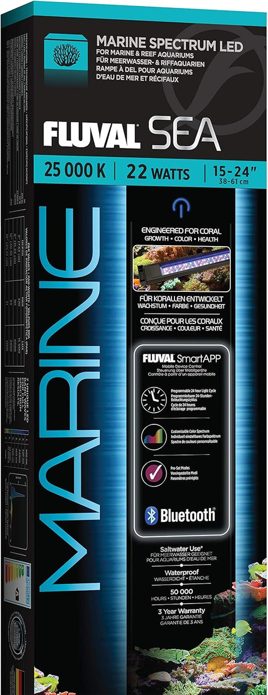 Fluval Sea Marine 3.0 LED Aquarium Lighting for Coral Growth, 22 Watts, 15-24 Inches