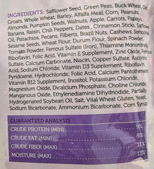 Macaw Bird Food, 4 lbs Bag - Seed Mix for Macaw Parrots