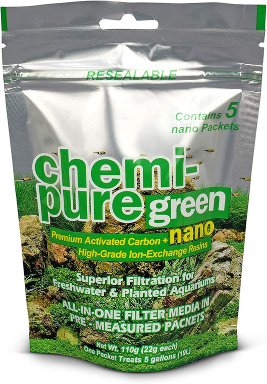 Chemi-Pure Green Nano 5 Pack Aquarium Filtration