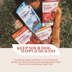 O.T.I.S. Wild Things Trainers Elk Recipe – 4 oz – Bite-Size Dog Training Treats with DHA, Ashwagandha & L-Theanine – GMO-Free – No Hormones or Additives