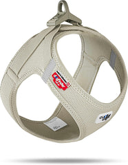 curli Vest Harness curli Clasp Air-Mesh Light-Tan