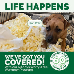 Furhaven 24" Round Calming Donut Dog Bed for Indoor Cats & Small Dogs, Washable, For Dogs Up to 20 lbs - Plush Velvet Waves Hooded Donut Bed