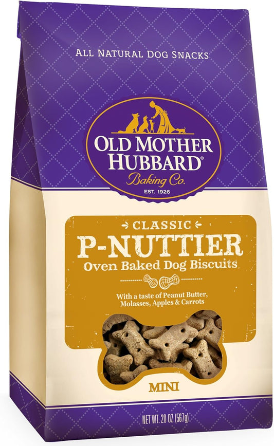 Old Mother Hubbard - Biscuits P-Nuttier Mini - 20 OZ