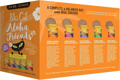 Tiki Cat Aloha Friends Variety Pack, Meaty Flavors Mixed with Pumpkin, Wet, High-Protein & High-Moisture Cat Food, For All Life Stages