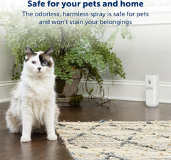 PetSafe SSSCAT Automatic Spray Pet Deterrent - Contactless Behavior Correction - Motion Sensor Air Burst - Odorless - Non-Staining - Versatile Placement Spray - Refill Can