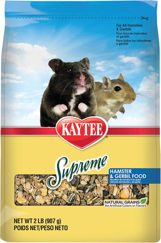 Kaytee Supreme Hamster & Gerbil Food, 2 Lbs