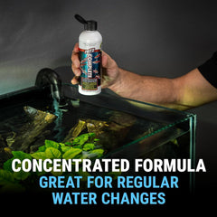 Fritz Complete – Concentrated Water Conditioner/Tap Water Dechlorinator, Instantly Detoxifies Chlorine, Chloramines, Heavy Metals, Ammonia, Nitrite/Nitrates, for Fresh and Saltwater