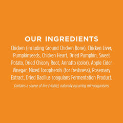 Instinct Raw Boost Mixers, Freeze Dried Dog Food Topper with Functional Ingredients, Grain Free, Real Chicken - Gut Health