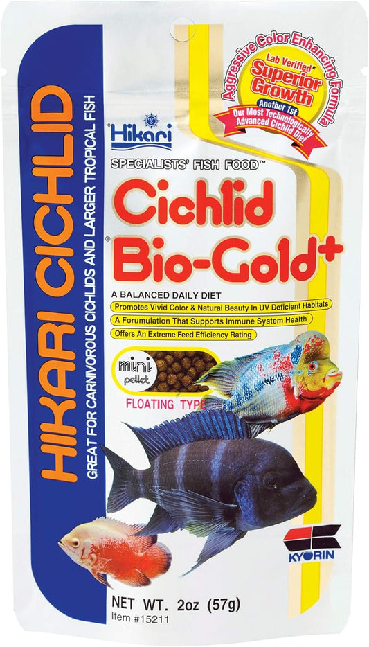 Hikari Cichlid Bio-Gold and Floating Pellets for Pets
