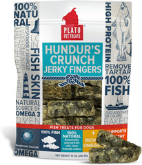 PLATO Hundur's Crunch Jerky Fingers