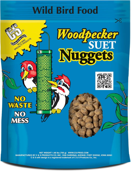 C&S Woodpecker Suet Nuggets 27 Ounces