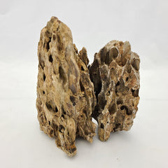 Lifegard Dragon Ohko Aquarium Rock , Brown