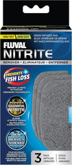 Fluval 107/207 Nitrite Remover Pad, Replacement Aquarium Canister Filter Media, 3-Pack