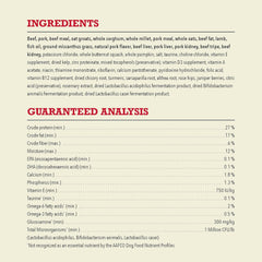 ACANA Wholesome Grains Dry Dog Food, Red Meat and Grains, Gluten Free, Beef, Pork, and Lamb Recipe
