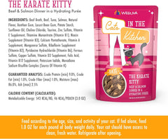 Weruva Cats in The Kitchen Paté, The Karate Kitty with Beef & Salmon