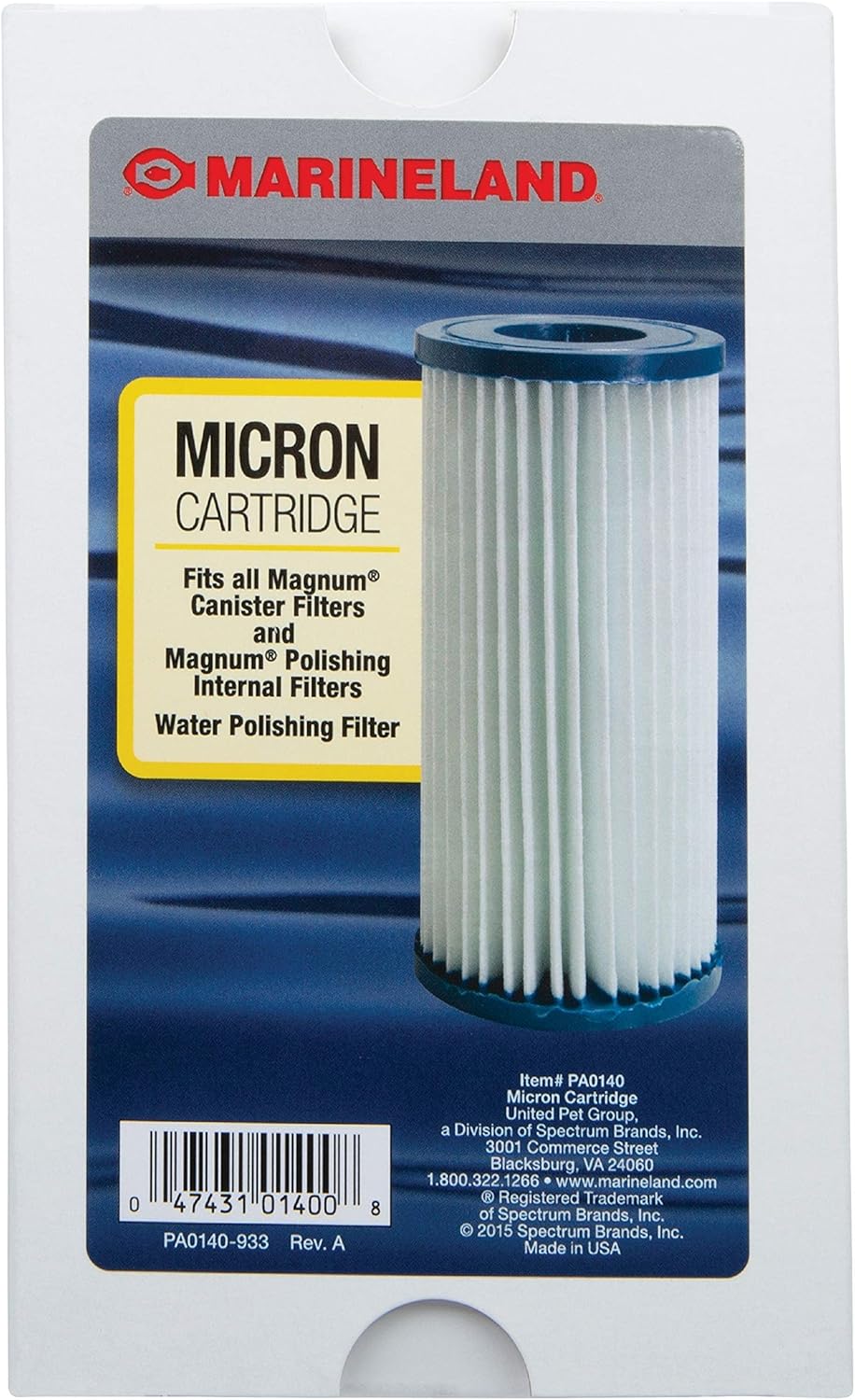 Marineland Micron Cartridge, Fits Magnum Canister Filters