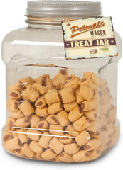 PETMATE MASON TREAT JAR 150OZ, Made in USA