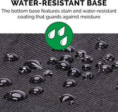 Furhaven Dog Bed for Small Dogs w/ Removable Washable Cover & Pillow Cushion Insert, For Dogs Up to 12 lbs - Two-Tone Faux Fur & Suede Oval Lounger - Gray, Small