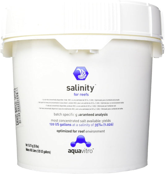 Seachem Laboratories ASM7582 Salinity for Reefs Aquarium Systems, 450-Liter