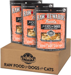 Northwest Naturals Raw Rewards Freeze-Dried Whitefish Treats for Dogs and Cats - Bite-Sized Pieces - Healthy, 1 Ingredient, Human Grade Pet Food, All Natural, Proudly Made in USA