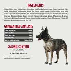 Nulo Freeze-Dried Raw Chicken Recipe with Blueberries Complete and Balanced Dry Dog Food Kibble
