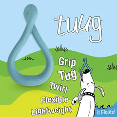 Nylabone Tuug Interactive Dog Toy for Dog Enrichment - Firm Yet Flexible Dog Tug Toy for Creative Play & Dog Exercise - Play Toy Not Intended for Chewing