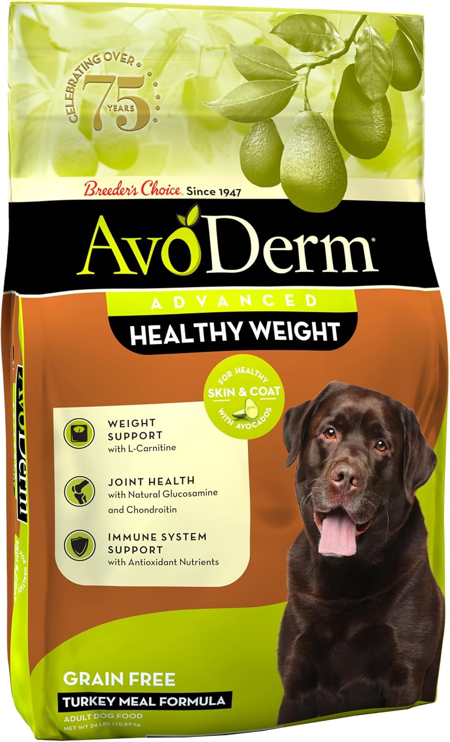 AvoDerm Natural Advanced Healthy Weight Dry Dog Food