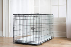 Precision Pet SnooZZy Sheepskin Bolster Crate Mat, white