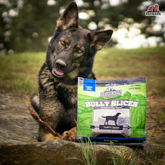 Redbarn Bully Slices for Dogs, Highly Palatable, Long-Lasting Natural Dental Treats with Functional Ingredients - Peanut Butter