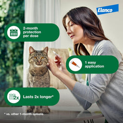 Advantage XD Cat Flea Prevention &amp; Treatment For Cats | 1-Topical Dose, 2-Months of Protection Per Dose