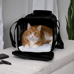 Sherpa Original Deluxe Travel Pet Carrier, Airline Approved & Guaranteed On Board - Black