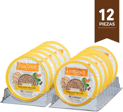 Instinct Original Minced Natural Wet Cat Food, Grain Free Recipe - Real Chicken