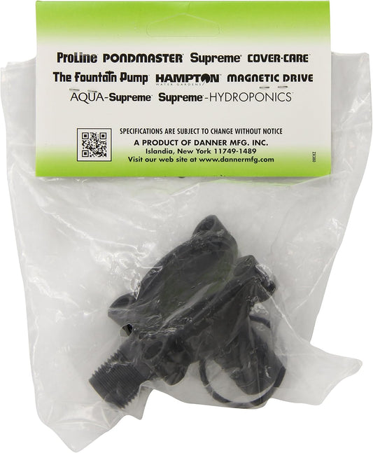 Supreme (Danner) ASP12546 Impeller Cover with Barbed Intake Aquarium Water Pump