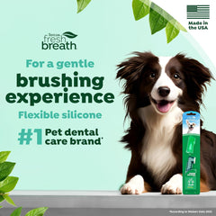 TropiClean Fresh Breath Finger Toothbrushes for Dogs & Puppies