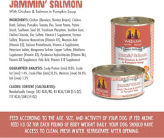 Weruva Classic Dog Food, Jammin' Salmon with Chicken & Salmon in Gravy
