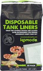 Komodo Repti-Pads 20x10x10 25 Pack