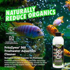 Fritz Aquatics 83302 FritzZyme 360 Biological Conditioner for Fresh Water Aquariums