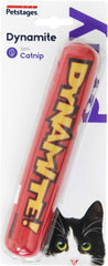 Petstages Catstages Green Magic Dynamite Stick Catnip Cat Toy