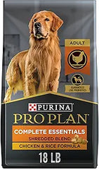 Purina Pro Plan Complete Essentials Shredded Blend 7+ Chicken & Rice Senior Dog Food