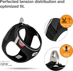 Curli Magnetic Vest Harness Air-Mesh Black