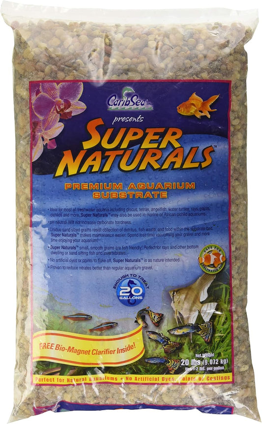 Carib Sea Zen Garden Gravel for Aquarium 20lb bag