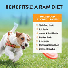 Northwest Naturals Freeze-Dried Turkey Dog Food - Bite-Sized Nuggets - Grain-Free, High-Protein, Raw Diet, Human-Grade, Limited Ingredients, All Natural, Healthy & Nutritious, Made in USA
