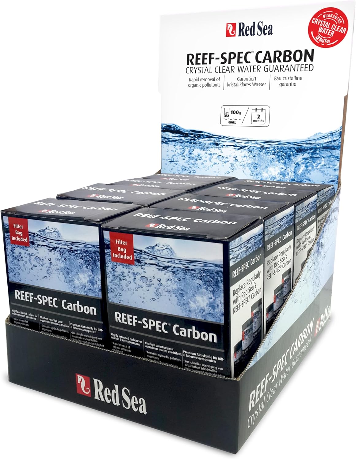 Red Sea Reef SPEC Aquarium Carbon  | Highly Activated Charcoal for Aquariums and Fish Tanks Freshwater Saltwater Marine